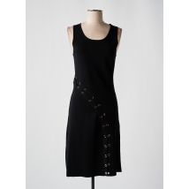 JUS D'ORANGE - Robe mi-longue noir en viscose - Femme - Taille 38 - Modz