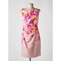 VERA MONT - Robe mi-longue rose en polyester - Femme - Taille 42 - Modz