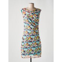 SMASH WEAR - Robe mi-longue bleu en polyester - Femme - Taille 40 - Modz