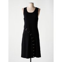 JUS D'ORANGE - Robe mi-longue noir en viscose - Femme - Taille 40 - Modz