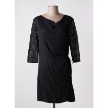 SUNCOO - Robe courte noir en bambou - Femme - Taille 38 - Modz