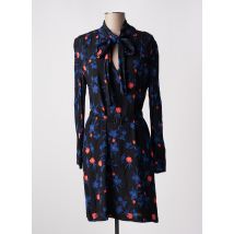 SUNCOO - Robe mi-longue bleu en viscose - Femme - Taille 38 - Modz
