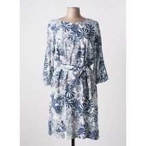DIANE LAURY - Robe mi-longue bleu en viscose - Femme - Taille 42 - Modz