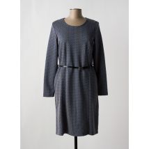 DIANE LAURY - Robe mi-longue bleu en polyester - Femme - Taille 44 - Modz