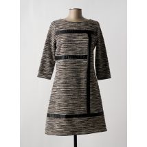 FILLES A SUIVRE - Robe mi-longue gris en polyester - Femme - Taille 42 - Modz