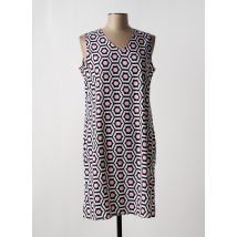 PAUSE CAFE - Robe mi-longue rose en polyester - Femme - Taille 42 - Modz