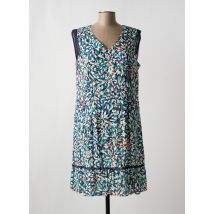 PAUSE CAFE - Robe mi-longue bleu en viscose - Femme - Taille 44 - Modz