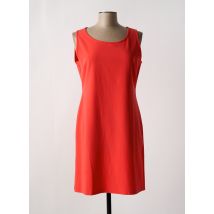 AKELA KEY - Robe mi-longue orange en polyester - Femme - Taille 42 - Modz