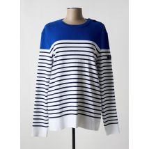ROYAL MER - Pull bleu en coton - Femme - Taille 40 - Modz