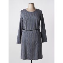 DIANE LAURY - Robe mi-longue bleu en polyester - Femme - Taille 46 - Modz