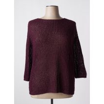 BETTY BARCLAY - Pull violet en acrylique - Femme - Taille 46 - Modz