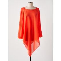 EDAS - Tunique manches longues orange en polyester - Femme - Taille 38 - Modz