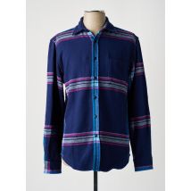 BY CHARLIE B - Chemise manches longues bleu en coton - Homme - Taille M - Modz
