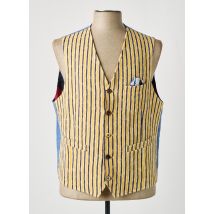 BOB - Gilet sans manche jaune en coton - Homme - Taille XL - Modz