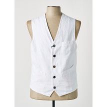 BOB - Gilet sans manche blanc en coton - Homme - Taille L - Modz