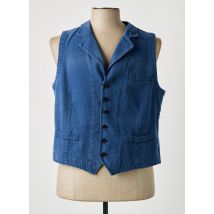 OCEAN SURPLUS - Gilet sans manche bleu en coton - Homme - Taille XXL - Modz