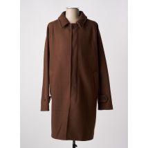 AT.P.CO - Manteau long marron en polyester - Femme - Taille 40 - Modz