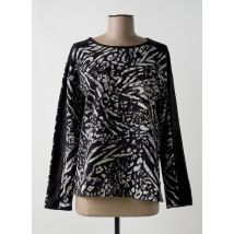 BETTY BARCLAY - Sweat-shirt noir en coton - Femme - Taille 38 - Modz