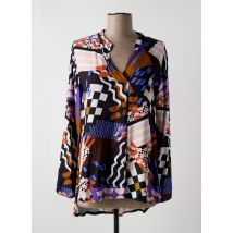 MALOKA - Blouse noir en viscose - Femme - Taille 36 - Modz