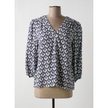 JULIE GUERLANDE - Blouse bleu en viscose - Femme - Taille 38 - Modz