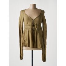 NOLITA - Blouse vert en coton - Femme - Taille 42 - Modz