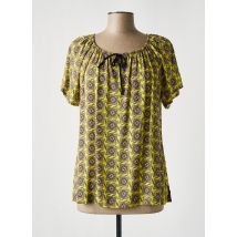TELMAIL - Blouse jaune en viscose - Femme - Taille 42 - Modz