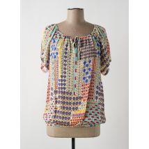 TELMAIL - Blouse beige en viscose - Femme - Taille 40 - Modz