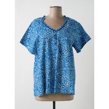 ÉTYMOLOGIE - Blouse bleu en coton - Femme - Taille 42 - Modz