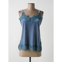 SCHOOL RAG - Top bleu en polyester - Femme - Taille 36 - Modz