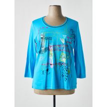 BAGORAZ - T-shirt / Top maternité bleu en coton - Femme - Taille 46 - Modz