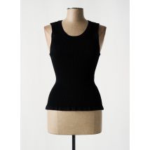 SCHOOL RAG - Top noir en viscose - Femme - Taille 40 - Modz