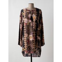 CREAM - Robe mi-longue noir en viscose - Femme - Taille 36 - Modz