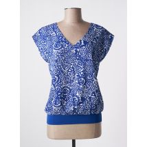 BY ONE - Top bleu en polyester - Femme - Taille 36 - Modz