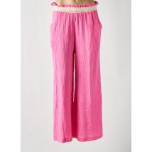 KILKY - Pantalon large rose en coton - Femme - Taille 36 - Modz