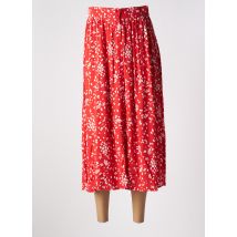ONE STEP - Jupe longue rouge en viscose - Femme - Taille 36 - Modz