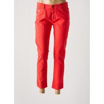 RED LEGEND - Jeans coupe slim rouge en coton - Femme - Taille W31 - Modz
