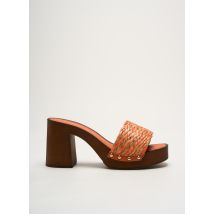 CAFE NOIR - Mules/Sabots orange en autre matiere - Femme - Taille 38 - Modz
