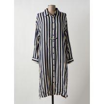 SKATÏE - Robe mi-longue bleu en viscose - Femme - Taille 42 - Modz