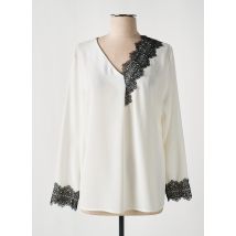 POUSSIERE D'ETOILE - Top beige en polyester - Femme - Taille 38 - Modz