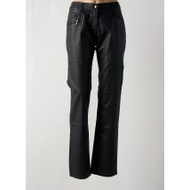 FLEUR DE SEL - Pantalon droit noir en coton - Femme - Taille 44 - Modz