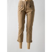 FLEUR DE SL - Pantacourt beige en coton - Femme - Taille 46 - Modz