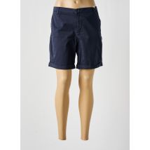 TBS - Bermuda bleu en coton - Femme - Taille 46 - Modz