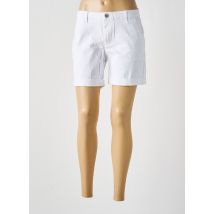PLACE DU JOUR - Bermuda blanc en coton - Femme - Taille 34 - Modz