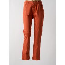 TBS - Jeans coupe slim orange en coton - Femme - Taille 46 - Modz