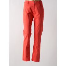 TBS - Jeans coupe slim orange clair en coton - Femme - Taille 46 - Modz