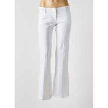 LES P'TITES BOMBES - Pantalon flare blanc en coton - Femme - Taille 36 - Modz
