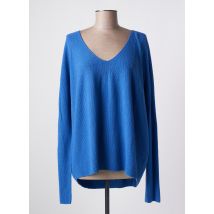 PAKO LITTO - Pull bleu en coton - Femme - Taille 36 - Modz