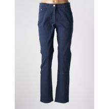 QUATTRO - Pantalon slim bleu en coton - Femme - Taille 38 - Modz