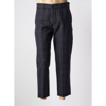 PT01 FORWARD - Pantalon droit bleu en laine vierge - Homme - Taille W32 - Modz