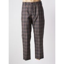 PT01 FORWARD - Pantalon droit gris en laine vierge - Homme - Taille W35 - Modz